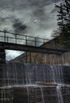 ominous bridge photo